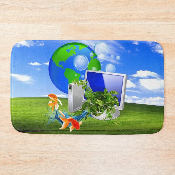 Item preview, Frutiger aero plants and fish designed and sold by fish-city.