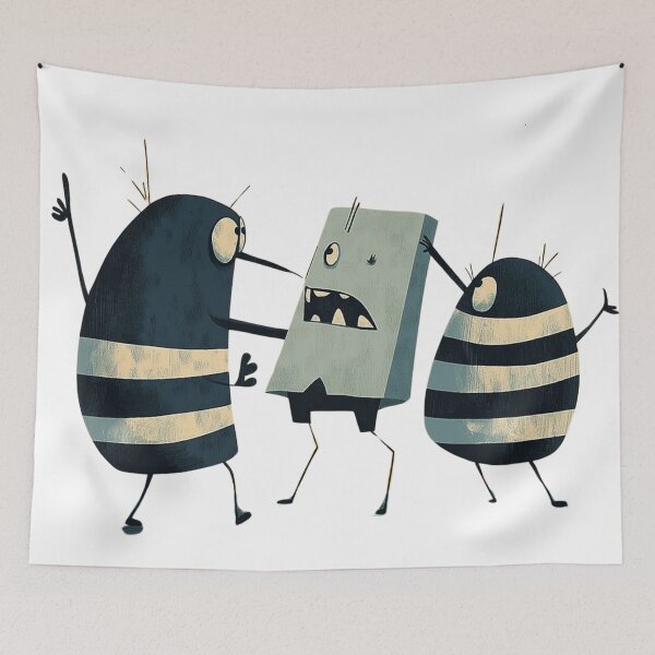 Item preview, "Besties" funny friends design. No Text Version. designed and sold by Shoot-The-Moon.