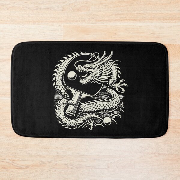 Item preview, Dragon Table Tennis Artwork With Racket designed and sold by LuminOrb.