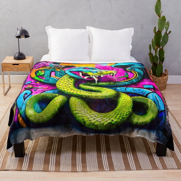 Item preview, Urban graffiti street art Snake designed and sold by Drone-tees.