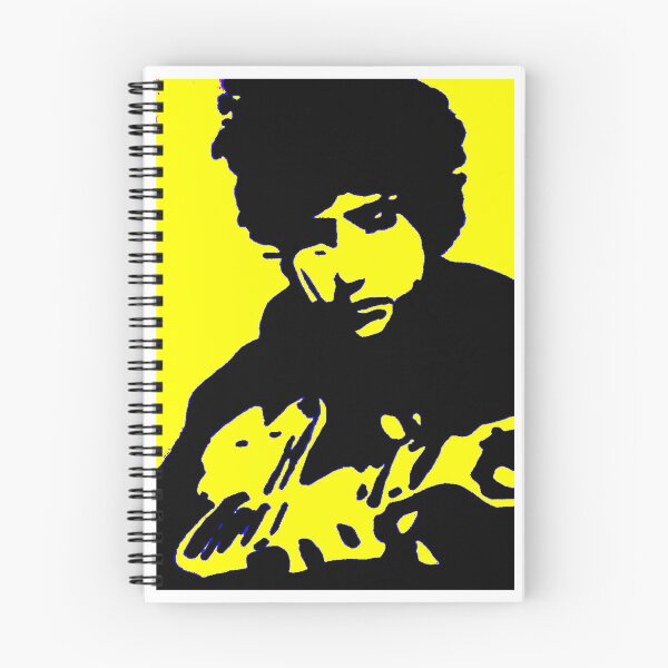 Artikelvorschau, Bob Dylan Gelb entworfen und verkauft von Chad's Fresh Art.