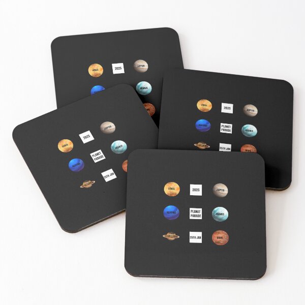 Item preview, Planet Parade 2025,Classic pride flag graphic, Planets graphic, grid design, Saturn, Mars, Jupiter, Venus, Uranus, Neptune, Planets, Astronomy, 25th January 2025,  designed and sold by PrideBeProud.