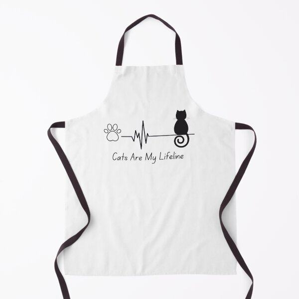 Item preview, Cats are my lifeline designed and sold by Purrs & Snuggles Designs.
