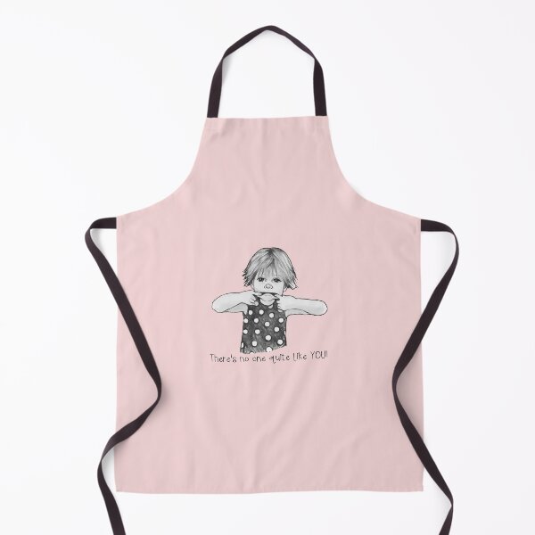 Item preview, No One Quite Like You, Girl Pulling Faces, Pencil Drawing designed and sold by JoyfulWhimsy.