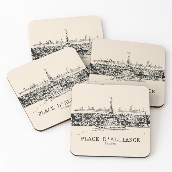 Item preview, Place d'Alliance - France designed and sold by Lakeric.