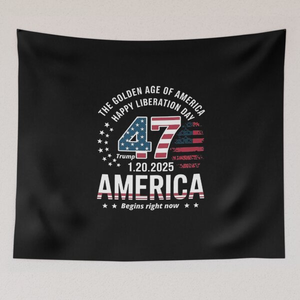 Item preview, President Trump Declares Liberation Day Happy Liberation Day designed and sold by love3617.