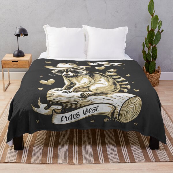 Item preview, Cowboy Raccoon, Love Rides West designed and sold by MikeKart.
