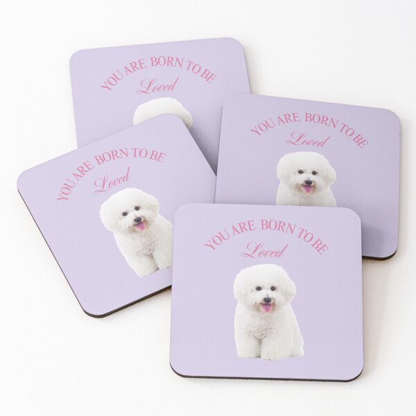 Item preview, Bichon: You are born to be loved. Bichon design.  designed and sold by Bobo4Paws.