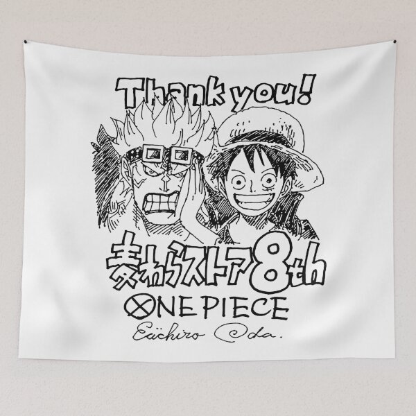 Item preview, Luffy and Captain Kid hand drawn sketch with autograph designed and sold by FriskySloths.