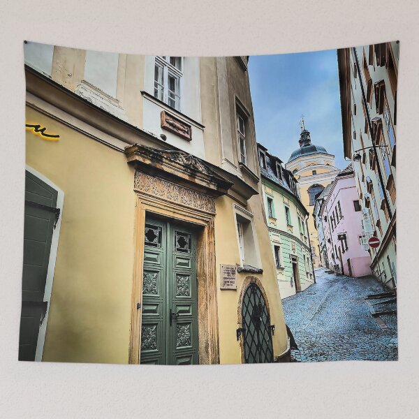Item preview, Street Scene 23, Olomouc, Czechia designed and sold by Douglas E. Welch Design and Photography.