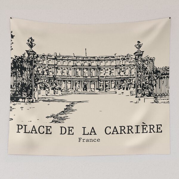 Item preview, Place de la Carrière - France designed and sold by Lakeric Cityscapes.