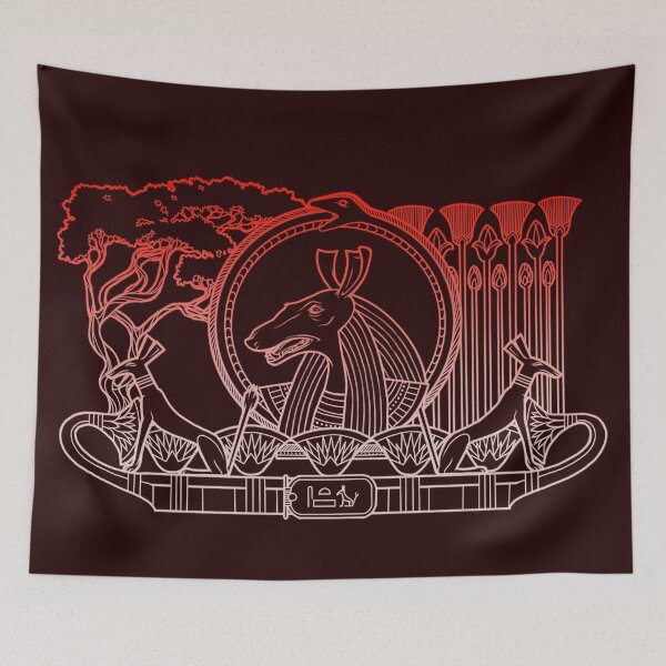 Item preview, Devotional Tapestry to the God Seth designed and sold by Benjamin Lou.