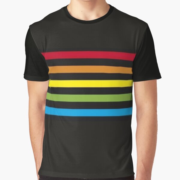 Vista previa del artículo con la obra «Comodoro Arcoiris», diseñado y vendido por The 8-BIT Alchemist .
