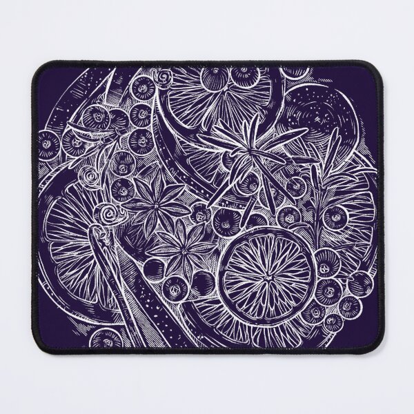 Item preview, assorted mulled wine with spices, herbs, citrus fruits and berries designed and sold by MoonWhisperArt.
