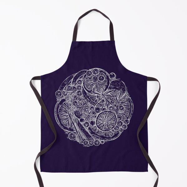 Item preview, assorted mulled wine with spices, herbs, citrus fruits and berries designed and sold by MoonWhisperArt.