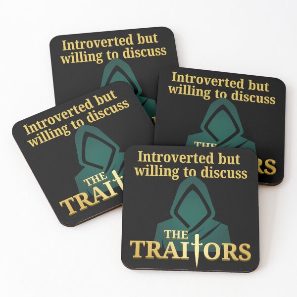 Item preview, Introverted But Willing To Discuss The Traitors designed and sold by Caring Hearts.