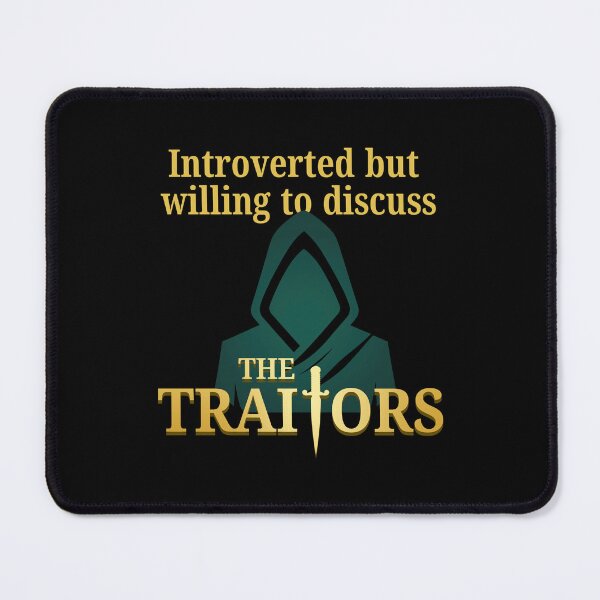 Item preview, Introverted But Willing To Discuss The Traitors designed and sold by Caring Hearts.