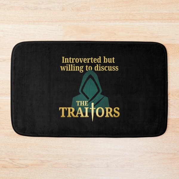 Item preview, Introverted But Willing To Discuss The Traitors designed and sold by Caring Hearts.