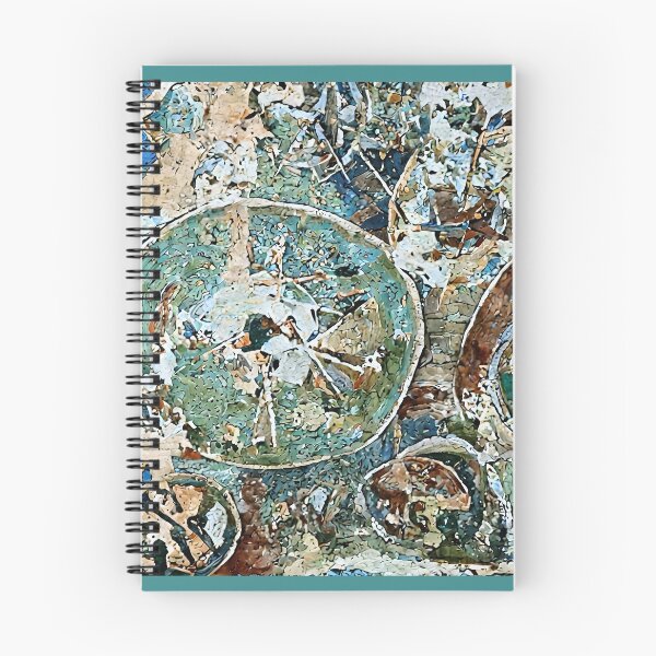 Item preview, Abstract Fractured Ammonite Fossils In Situ 3 designed and sold by MyPositiveSpace.