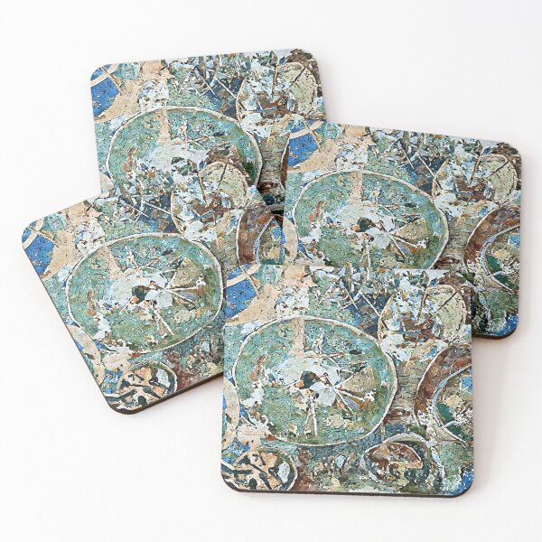 Item preview, Abstract Fractured Ammonite Fossils In Situ 3 designed and sold by MyPositiveSpace.