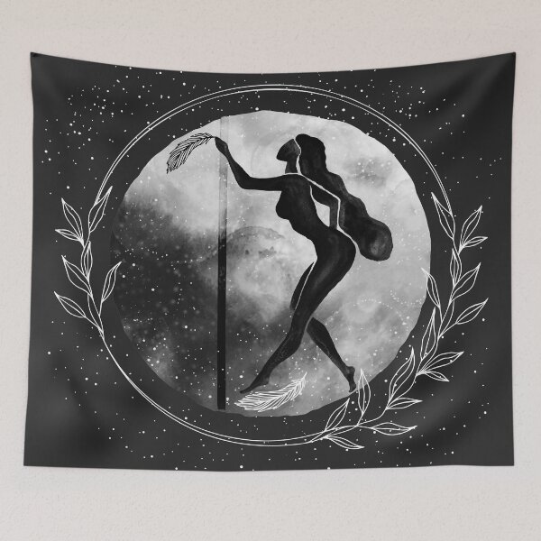 Item preview, Moonlight Pole Dancer - Grace Under the Stars designed and sold by Printicato.