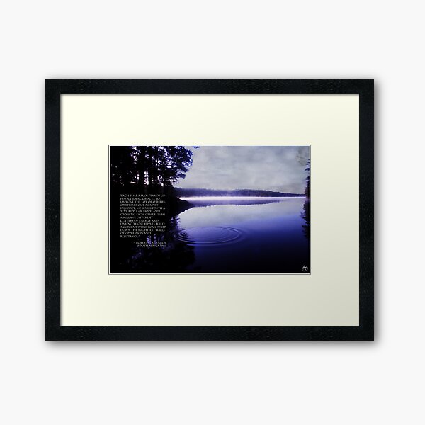 Item preview, A Ripple of Hope Bobby Kennedy Silhouette Edition designed and sold by Wayne King.
