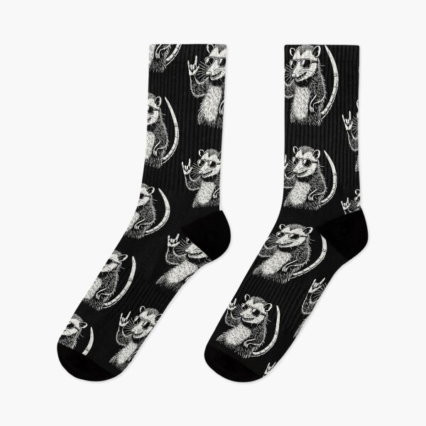 Item preview, Opossum Heavy Metal Festival Retro designed and sold by LuminOrb.