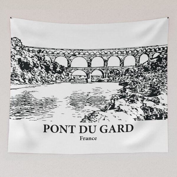 Item preview, Pont du Gard - France designed and sold by Lakeric Cityscapes.