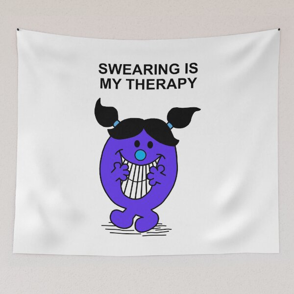 Item preview, Little Miss Swearing is my Therapy designed and sold by Scat the cat.