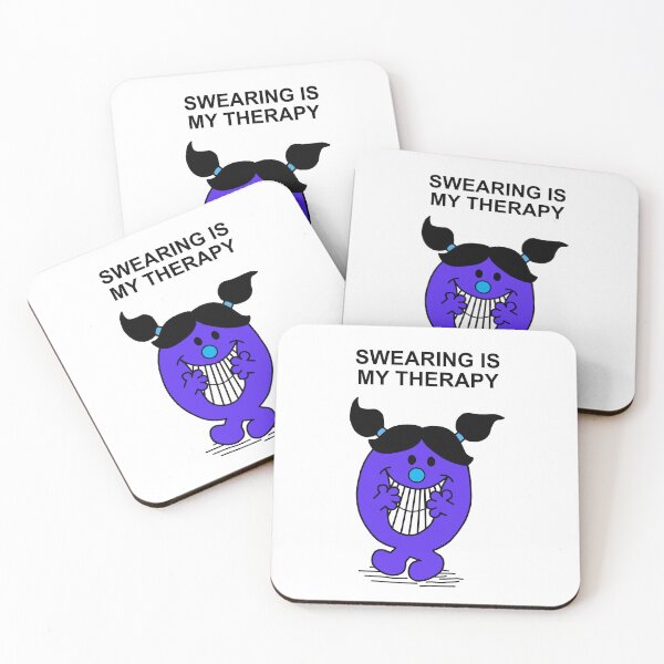 Item preview, Little Miss Swearing is my Therapy designed and sold by Scat the cat.