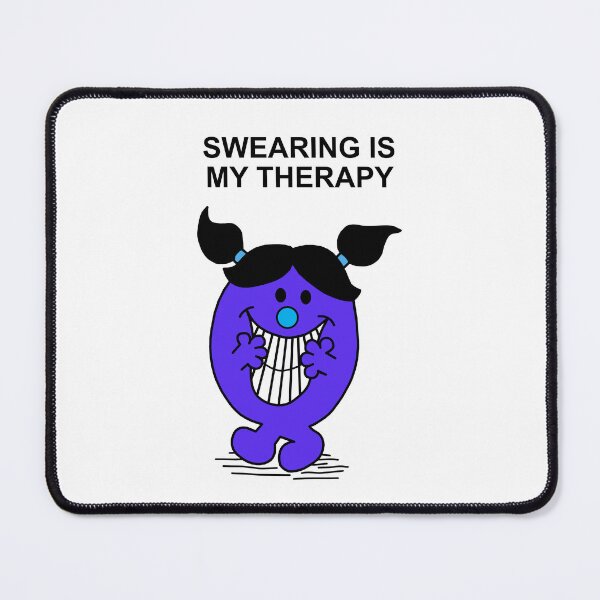 Item preview, Little Miss Swearing is my Therapy designed and sold by Scat the cat.