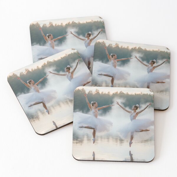 Item preview, Dancers of Light: Elegance Floating Above the Lake designed and sold by Reina75.
