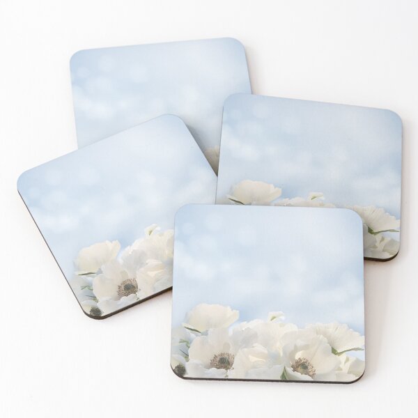Item preview, White Blossoms Against a Dreamy Sky designed and sold by ArtArchive-KK.