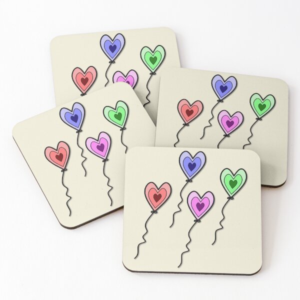 Item preview, Flying balloons of love designed and sold by DanielBDesigns.