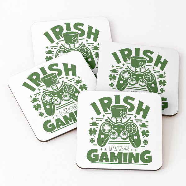 Item preview, Irish I Was Gaming, St. Patrick's Day | designed and sold by Lotta Luxxa Lifestyle.