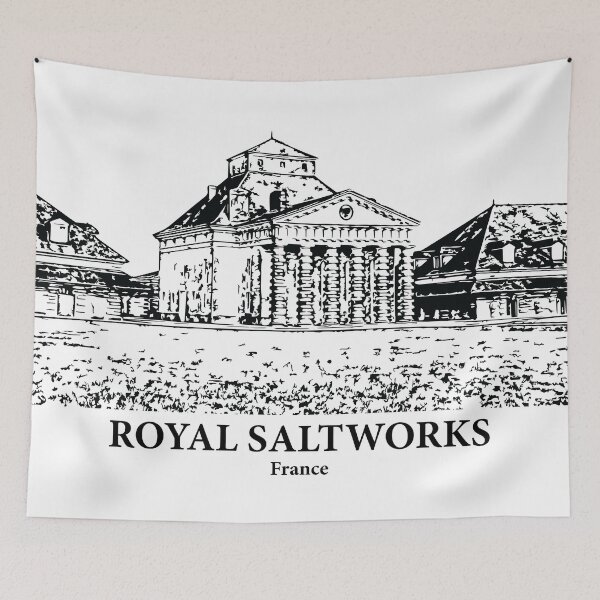 Aperçu de l'œuvre Saline Royale - France créée et vendue par Lakeric Cityscapes.