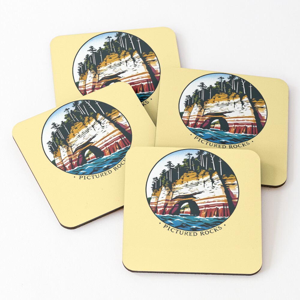 Item preview, Coasters (Set of 4) designed and sold by Boogiemonst.