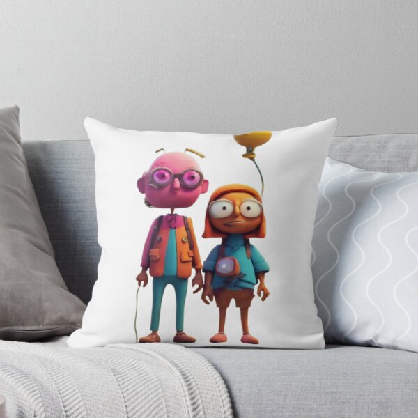 Item preview, A Duo of Colorful, Quirky Characters on an Adventure" designed and sold by Filmcharlie-Shop.