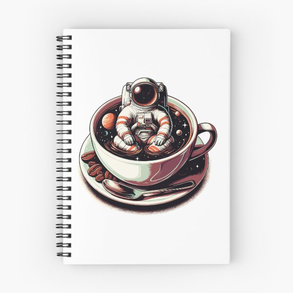 Item preview, Black Coffee Astronaut Mug Galaxy Gift designed and sold by Pineapple-Tree.