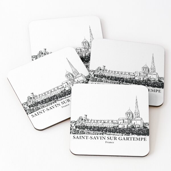Item preview, Saint-Savin sur Gartempe - France designed and sold by Lakeric Cityscapes.
