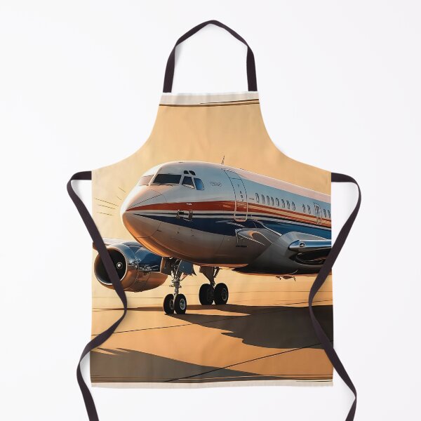 Item preview, Illustration of an Airplane and a Happy Pilot at the Airport designed and sold by EMairplanes.