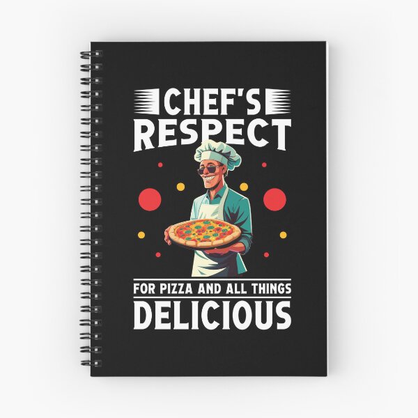 Item preview, Chef's Respect For Pizza And All Things Delicious Funny Foodie designed and sold by Dressed For  Duty.