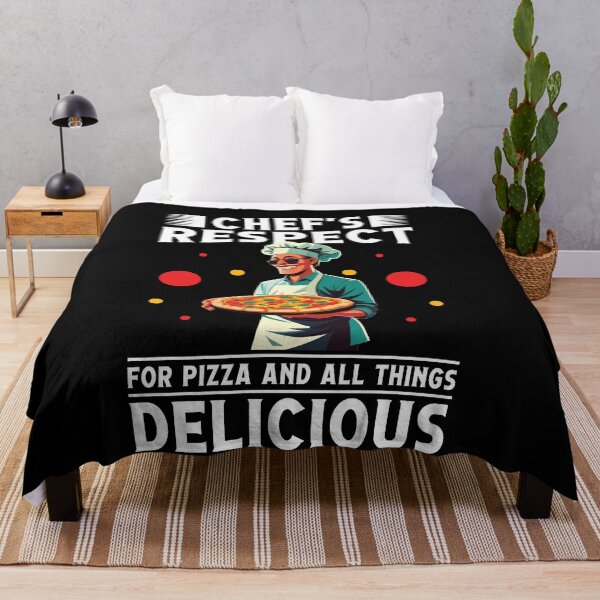Item preview, Chef's Respect For Pizza And All Things Delicious Funny Foodie designed and sold by Dressed For  Duty.
