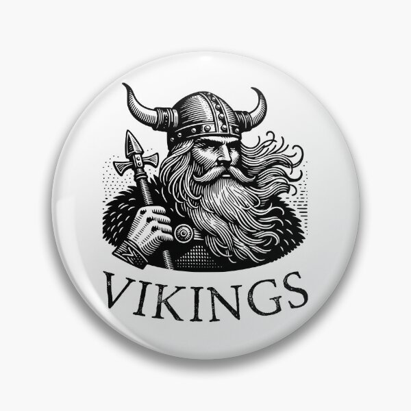 Item preview, Viking Warrior Illustration - Norse Mythology Art Print designed and sold by Psycho-Crazy.