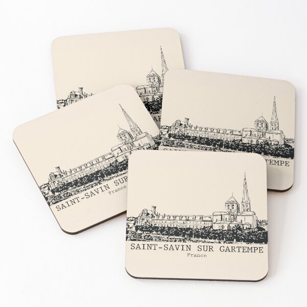 Item preview, Saint-Savin sur Gartempe - France designed and sold by Lakeric Cityscapes.