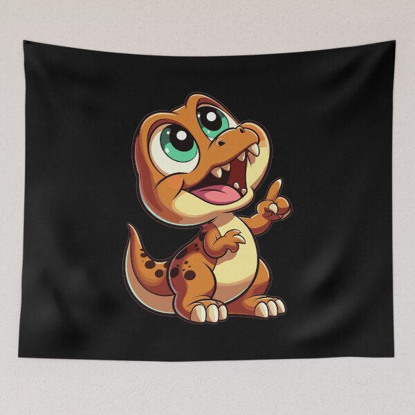 Item preview, T-Rex Baby Dino Babydino Pointing Up Gift designed and sold by Pineapple-Tree.