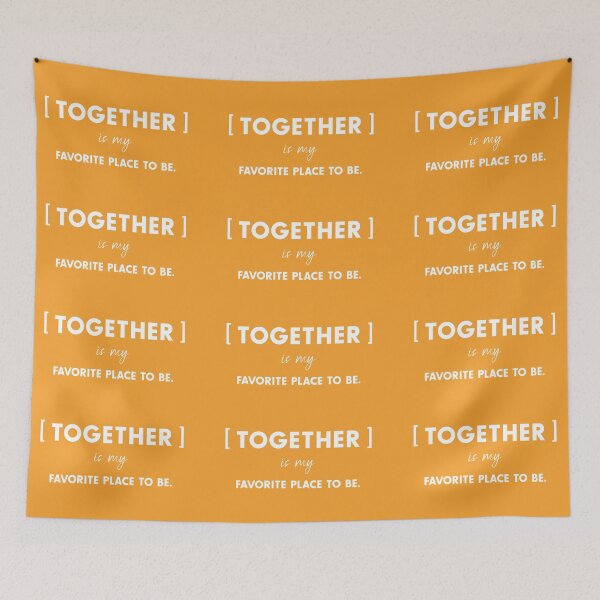 Item preview, [TOGETHER] is my favorite place to be, Unique designed and sold by villacreativa.
