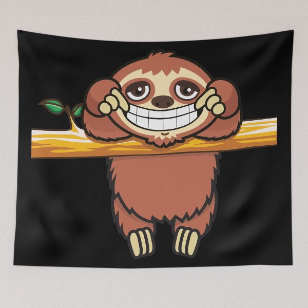 Item preview, Sloth Grin designed and sold by plushism.