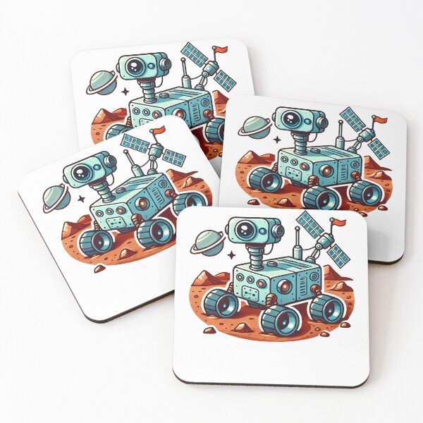Item preview, Kawaii Space Rover designed and sold by Pandaones.