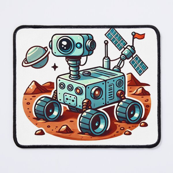 Item preview, Kawaii Space Rover designed and sold by Pandaones.